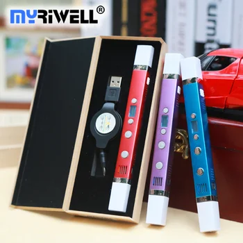 Myriwell 3d pero 3d perá,LED displej,USB Nabíjanie,3 d pero 3d model Smart 3d tlač pero,Podporujú mobilné napájanie,Dieťa darček