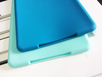 Mäkké Jelly Silikónové Gumy TPU puzdro Pre iPad Mini4 Gél Prípade, že Kože Shell Ochranný Zadný Kryt Pre iPad Mini 4