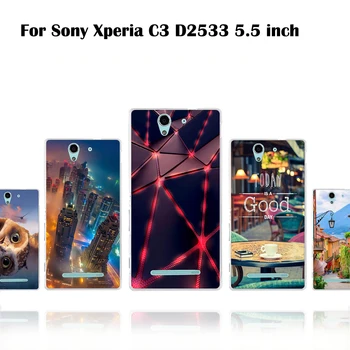 Mäkké TPU puzdro Pre Sony Xperia C3 D2533 5.5