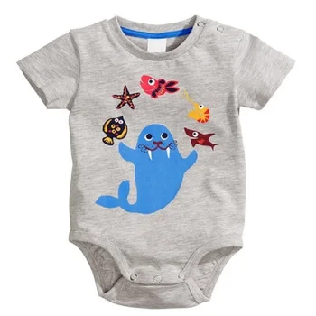 Móda Baby Kombinézach Bavlna Lev Novorodenca T-Shirts Baby Chlapci Oblečenie Mesiacov dieťa-oblečenie telo, Bavlna Jumpsuit