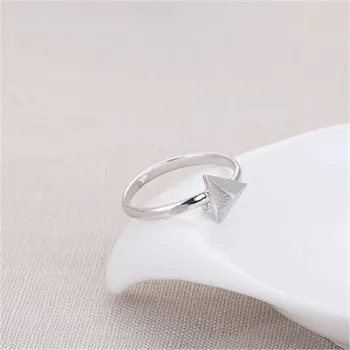 Móda exkluzívne trojuholník prstene Zlato-farebné krúžky pre ženy, veľkoobchod