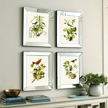 Móda stenu zrkadlové rámy moderná zmes photo frame nástennú maľbu stien, dekoratívne sklo, zrkadlo rám, rám obrazu, W-M0013