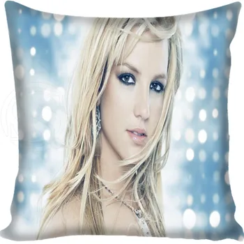 Móda Vlastné obliečka na Vankúš Britney Hranaté Zipsovateľné Vankúš Classic Home Dekoratívne 20X20cm,35X35cm(na jednej strane)