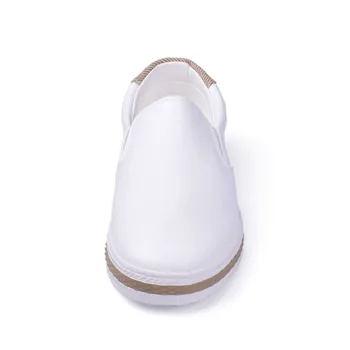 Módne Jednoduché Slipony Ženy Mokasíny Topánky Na Jar Bežné Dámy Šaty Ukázal Prst Plytké Biele Vychádzkové Pohodlné Topánky, Veľkosť 8