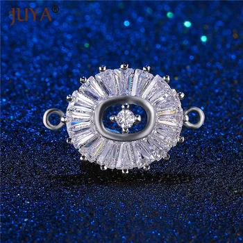 Módne luxusné Rakúskeho kryštálu drahokamu konektory pre šperky, takže diy náramky, náhrdelníky náušnice príslušenstvo diely