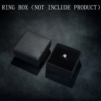 Módne ŠPERKY KRABICE pre náramok náušnice krúžok náhrdelník v pohode čiernej darčekovej krabičke šperky boxy módne balenie