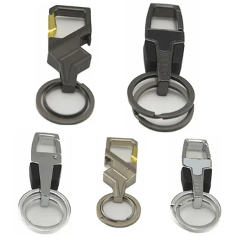 Módny Dizajn Cool Personalizované Luxusné Príručka kovovou vložkou Keychain Auto Kľúč Reťazca Krúžok na Darček k Narodeninám Pre Muža, Ženy