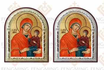 Môžete vlastné Svätá Anna pravoslávnej cirkvi dodávky náboženské predmety kovov, zlata, striebra ikonu plastové nástenné art theotokos symboly