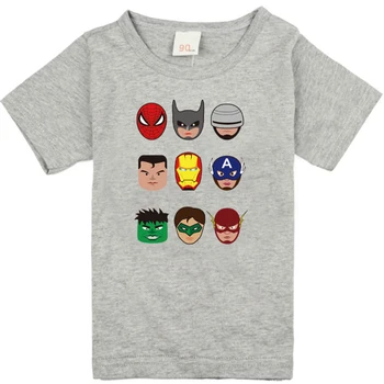 N19-003 Najnovšie Kreslené leader hrdina deti, oblečenie pre chlapcov, dievčatá unisex letné t shirt deti t-shirts bavlna