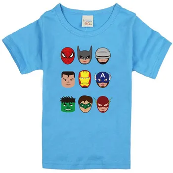 N19-003 Najnovšie Kreslené leader hrdina deti, oblečenie pre chlapcov, dievčatá unisex letné t shirt deti t-shirts bavlna
