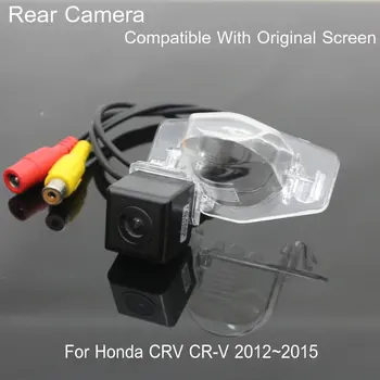 Na Honda CRV CR-V 2012~/ RCA & Pôvodné Obrazovke Kompatibilného / HD Auto parkovacia Kamera Sady / Späť Do Zadnej strane Fotoaparátu
