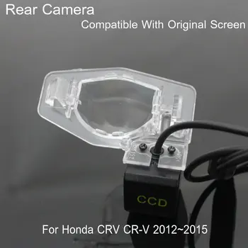 Na Honda CRV CR-V 2012~/ RCA & Pôvodné Obrazovke Kompatibilného / HD Auto parkovacia Kamera Sady / Späť Do Zadnej strane Fotoaparátu