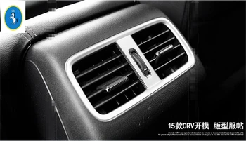 Na Honda CRV CR-V ROKU 2016 ABS Zadné Klimatizácia AC Prieduch Zásuvky Opierkou Box Dekorácie Pásy Kryt Trim 1 Ks