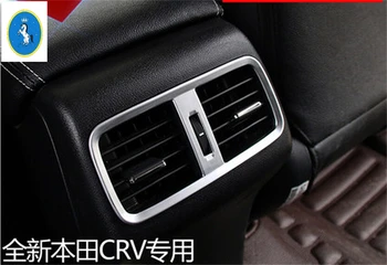 Na Honda CRV CR-V ROKU 2016 ABS Zadné Klimatizácia AC Prieduch Zásuvky Opierkou Box Dekorácie Pásy Kryt Trim 1 Ks