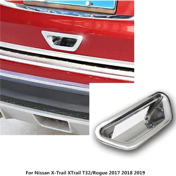 Na Nissan X-Trail XTrail T32/Rogue 2017 2018 2019 stick rám trim ABS chrome auto chvost zadné dvere, rukoväť miska na čítanie panel 1pcs