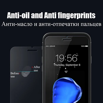 NA PREDAJ 0,3 mm 9H Tvrdeného Skla Pre iPhone 5 5s SE 4 4s Screen Protector Pre iphone 6 6 7 X 8 Plus Ochranná Anti Shatter Filmu