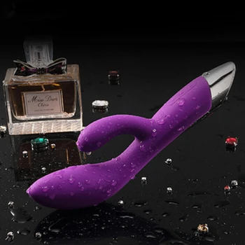 Nabíjanie pomocou pripojenia USB Duálne Vibrácie G mieste Masáž & Stimulácia Klitorisu Vibrátory pre Ženy,Dospelých, Erotické Sex Produkt Vibrátor, Dildo O2