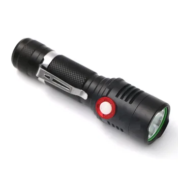 Nabíjanie pomocou pripojenia USB MINI Baterka LED CREE XML L2 predný Horák, Požičovňa cyklistické Svetlo lampy nepremokavé USB Nabíjačka 18650+Bike klip