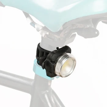 Nabíjateľná Batéria 4 režimy Cyklistické Požičovňa Bicyklov 3 COB LED Hlavy Predné Svetlá Bezpečnostné Zadné zadné svetlo S USB Nabíjací Kábel