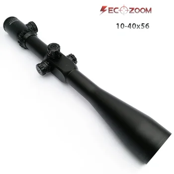 Najlepšie dlhý rad sniper 10-40 x56 jeden hliníka, 35 mm trubica dlhý očný reliéf lov pamiatky optika pre terčovú streľbu riflescope