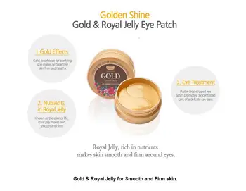 Najlepšie Kórea Kozmetické KOELF Gold & Royal Jelly Hydro Gél Očná Maska Patch 60pcs Hladkej A Pevnej Kože Očná Maska PETITFEE Sub-značky