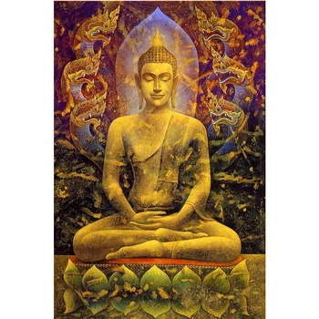Najlepšie Pekné Vlastné Buddha Plagát Kvalitné Stene Plagát Domáce dekorácie Hodváb Plagát Pre Spálne cd%4