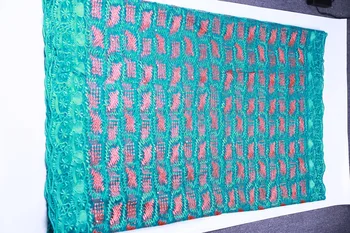Najnovšie Afriky Čipky 2018 Jednoduchý Dizajn francúzskej Čipky a Tylu S korálkami Nigérijský Vyšívané francúzskej Čipky Textílie Na Svadby ZJ7