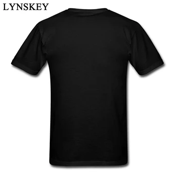 Najnovšie Dizajn, Umelecký Riaditeľ List Tlač pánske Čierne tričko Bežné Topy Bavlnená Tkanina Tees Slim Fit Plus Veľkosť