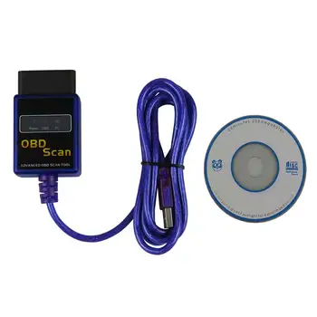 Najnovšie V1.5 ELM327 USB Obd2 Auto Diagnostické Rozhranie Skenera Elm 327 V 1.5 USB OBDII Auto Diagnostický Scanner Tool OBD-2 adaptér