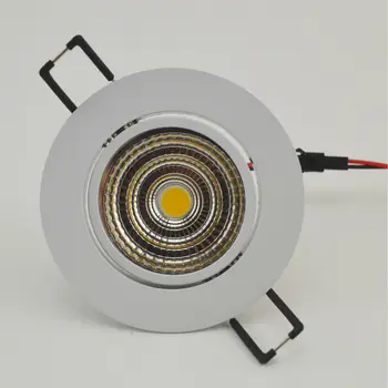 Najnovšie Zapustené LED Downlight 5W 7W 10W KLASU Čip LED Stropné svietidlo Bodové Svetlo Lampy Biela/ Teplá biela doprava Zadarmo