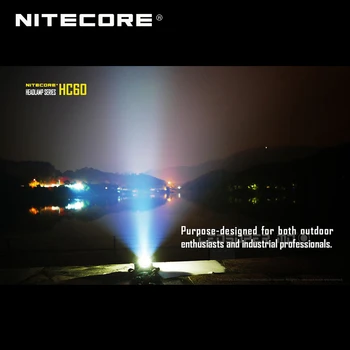 Najpredávanejšie Nitecore HC60 1000 Lumenov CREE XM-L2 U2 LED USB Nabíjateľné Svetlomet s 3400mAh 18650 Batérie