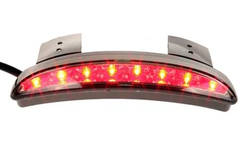 Nakrájané Blatník Edge LED zadné Svetlo Pre Harley Železa Sportster XL883 1200 Dymu Objektív