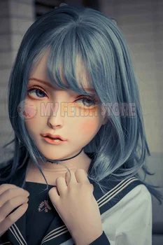 (NANA-03) Sladké Dievča Živice Pol Hlavy Cosplay Japonský Úlohu Hrať Anime liil dizajn NANA-03 Bruško Kigurumi Maska Crossdresser Bábika