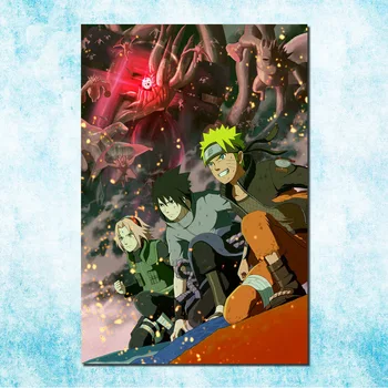 Naruto Shippuden Hot Anime Hry Plagát Umenie Hodváb Plátno Tlačiť 13x20 24x36 palcový Stene Obraz pre Domova (viac)-8