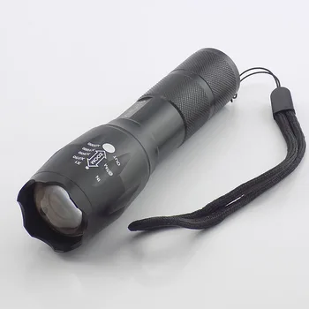 Nastaviteľné foucus Baterka mini prenosné pochodeň lanterna lampa T6 LED flash light Nabíjateľné AAA alebo 18650 batérie pre rybolov