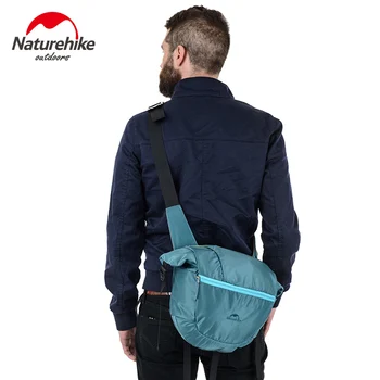 NatureHike Factory Store Šikmé rameno taška messenger taška Multi-funkčné outdoorové backpacking šport jedného Taška cez rameno 8 L