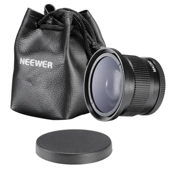 Neewer 52mm 0.35 x Super Fisheye širokouhlý Objektív pre 52 MM Nikon D7200 D7100 D5200 D5100 D5000 D3100 D60 D90 S 18-55mm Objektívom