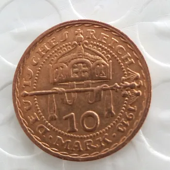 NEMECKÝ ST Bavorsko Ludwig III 1913 AE Vzor 10 Známky Kópiu Mince