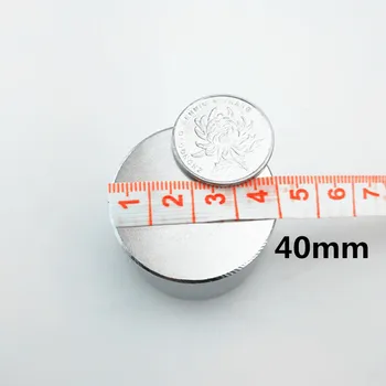 Neodýmu magnet 40x20 vzácnych zemín super silné silné kolo zváranie vyhľadávanie magnet 40*20 40*30 mm gálium, kovové elektromagnet