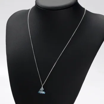 Neoglory S925 Modré Crystal Náhrdelník Pre Ženy Geometrické Crystal Reťazca Náhrdelníky&Prívesky, Šperky 2017 Nové Narodeninám MC