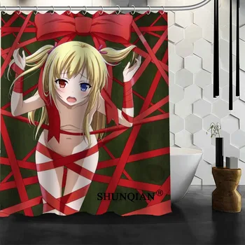 Nepremokavé Kúpeľňa Záclony Moderné Sexy anime dievčatá Sprchový Záves polyester Vaňa obrazovky Prispôsobené opony