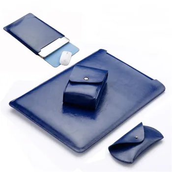 Nepremokavé Notebook sleeve 11.6 12 13.3 15 15.4 palce kožená taška na Prenosný počítač kryt puzdro pre macbook air pro 11 12 13 15 prípade SY001