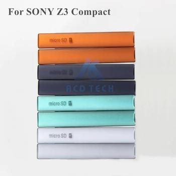 Nepremokavé Nový Sony Xperia Z3 mini Z3 Kompaktný M55W Nabíjania cez USB Port, Kryt +Sim karty SD Port Slot Prachu Plug