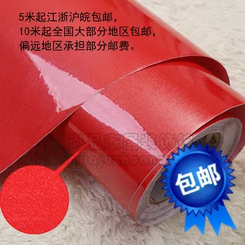 Nepremokavé nábytok červená boeing film tapety kuchyňa nálepky pvs samolepiace tapety lepidlo na papier na nábytok