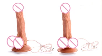 Nepremokavé Vyhrievané Obrovské Dildo S Vibrátor Vibračný Penis Dilda Prísavky Realistický Penis Kohút Sexuálne Hračky Pre Ženy