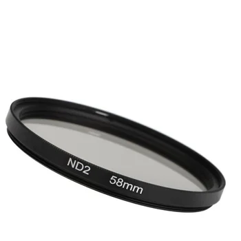Neutrálne ND 2 4 8 Objektív Filter Kruhové Ochranné 37/40.5/43/46/49/52/55/58/62/67/72/77/82mm+Taška pre Canon, Nikon, Sony