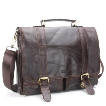 Newhotstacy taška 060717 muž, kožené kabelky muž taška cez rameno mužov vintage business taška