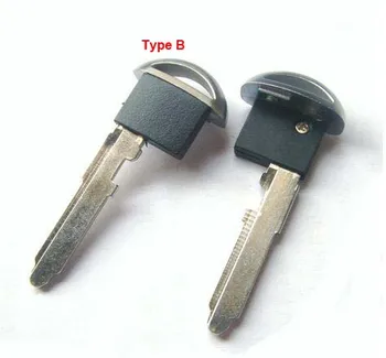 Nezostrihané Prázdne Smart Key Čepeľ Pre MAZDA M3 M6 Summit CX5 Smart Card Tiesňové Tlačidlo Vložiť Čepeľ
