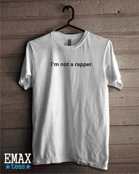 Nie som Rapper Tričko, Kendall Jenner T-shirt, Kendall Tričko, Rapper T-Shirt Kardashians Mäkké Bavlnené Unisex Štýl Oblečenia
