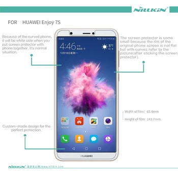 Nillkin Huawei P Smart Screen Protector Clear & Matte Screen Protector Fólia Pre Huawei Užite si 7S (Nie Sklo)